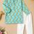 Boys aqua llama printed cotton kurta pyjama set