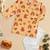 Boys Yellow rainbow and butterfly printed cotton kurta pyjama set