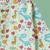 Boys green aninal world printed cotton kurta pyjama set