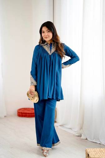 Blue Plain Chinon Co-ord Set