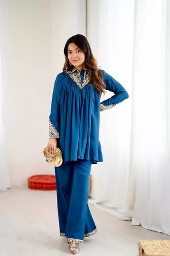 Blue Plain Chinon Co-ord Set
