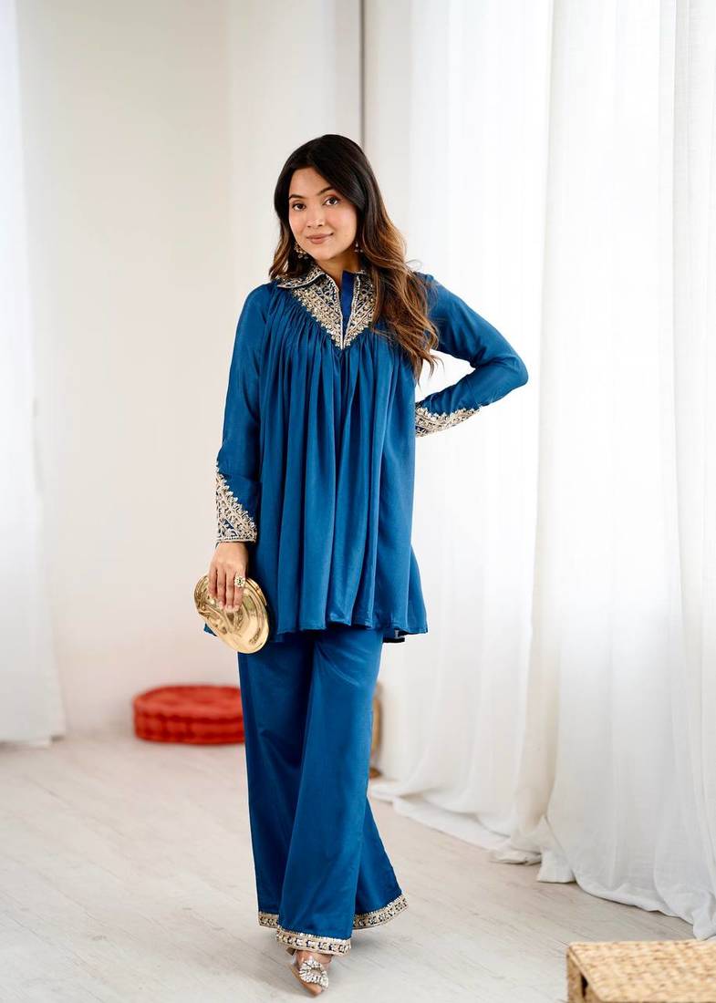 Blue Plain Chinon Co-ord Set