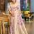 Sangam prints purple  cotton silk woven work traditional saree