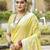 Sangam prints yellow silk woven work traditional saree