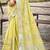 Sangam prints yellow silk woven work traditional saree