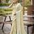 Sangam prints pista green silk woven work traditional saree