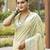 Sangam prints pista green silk woven work traditional saree