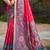 Sangam prints pink silk woven work traditional saree