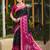 Sangam prints black  silk woven work traditional saree