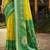 Sangam prints yellow  silk woven work traditional saree