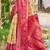 Sangam prints cream  silk woven work traditional saree