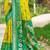 Sangam prints mustard yellow silk woven work traditional saree
