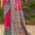 Sangam prints pink silk woven work traditional saree