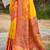 Sangam prints yellow silk woven work traditional saree