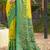 Sangam prints yellow and green silk woven work traditional saree