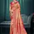 Sangam prints peach kanjivaram silk woven work traditional saree
