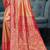 Sangam prints peach kanjivaram silk woven work traditional saree