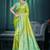 Sangam prints green kanjivaram silk woven work traditional saree