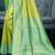 Sangam prints green kanjivaram silk woven work traditional saree