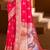 Sangam prints rani pink silk with digital pallu woven work traditional saree