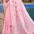 Sangam prints light pink linen woven work traditional saree