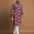 Traditional festive wear motifs men's readymade kurta pyjama