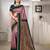 Sangam prints purple silk woven work traditional saree