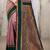 Sangam prints purple silk woven work traditional saree