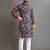 Traditional festive wear motifs men's readymade kurta pyjama