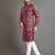 Traditional festive wear motifs men's readymade kurta pyjama