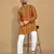 Traditional festive wear motifs men's readymade kurta pyjama