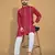 Traditional festive wear motifs men's readymade kurta pyjama