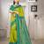 Sangam prints olive green silk woven work traditional saree
