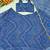 Navy Blue Color Bandhej Printed Work Georgette Lehenga Choli