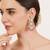 Gulabi drape ear chain earrings