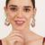 Gulabi drape ear chain earrings