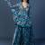 Black floral print embroidered art silk readymadepalazzo suits palazzo festive-salwar-suits