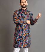 Traditional festive wear motifs men's readymade kurta only