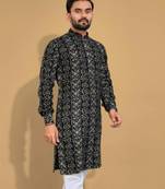 Traditional festive wear motifs men's readymade kurta only