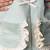 Mint green plain corduroy dress