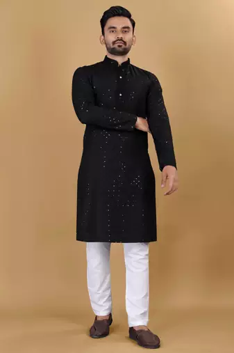Traditional wear readymade men's kurta pyjama collection