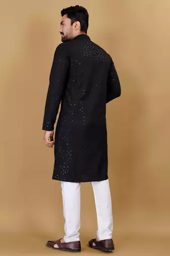 Traditional wear readymade men's kurta pyjama collection