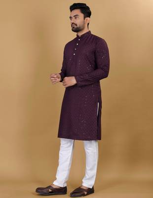 Traditional wear readymade men's kurta pyjama collection 2