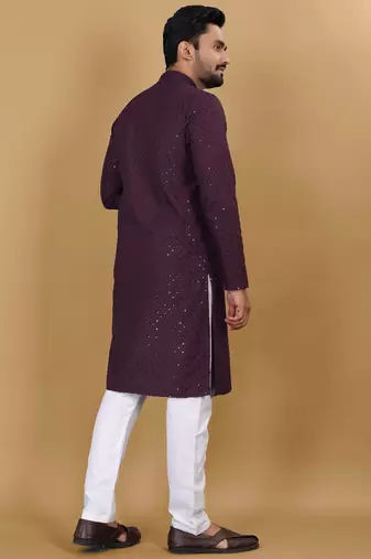 Traditional wear readymade men's kurta pyjama collection