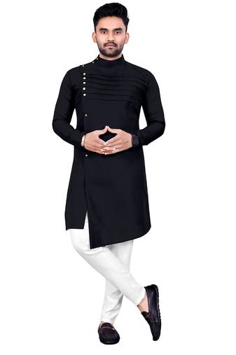 Traditional wear readymade men's kurta pyjama