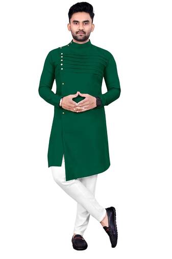 Traditional wear readymade men's kurta pyjama