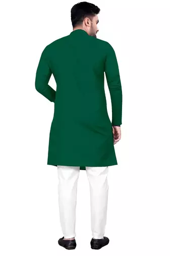 Traditional wear readymade men's kurta pyjama