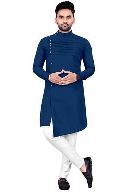 Traditional wear readymade men's kurta pyjama 1