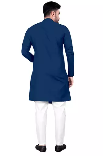 Traditional wear readymade men's kurta pyjama