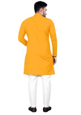 Traditional wear readymade men's kurta pyjama 2